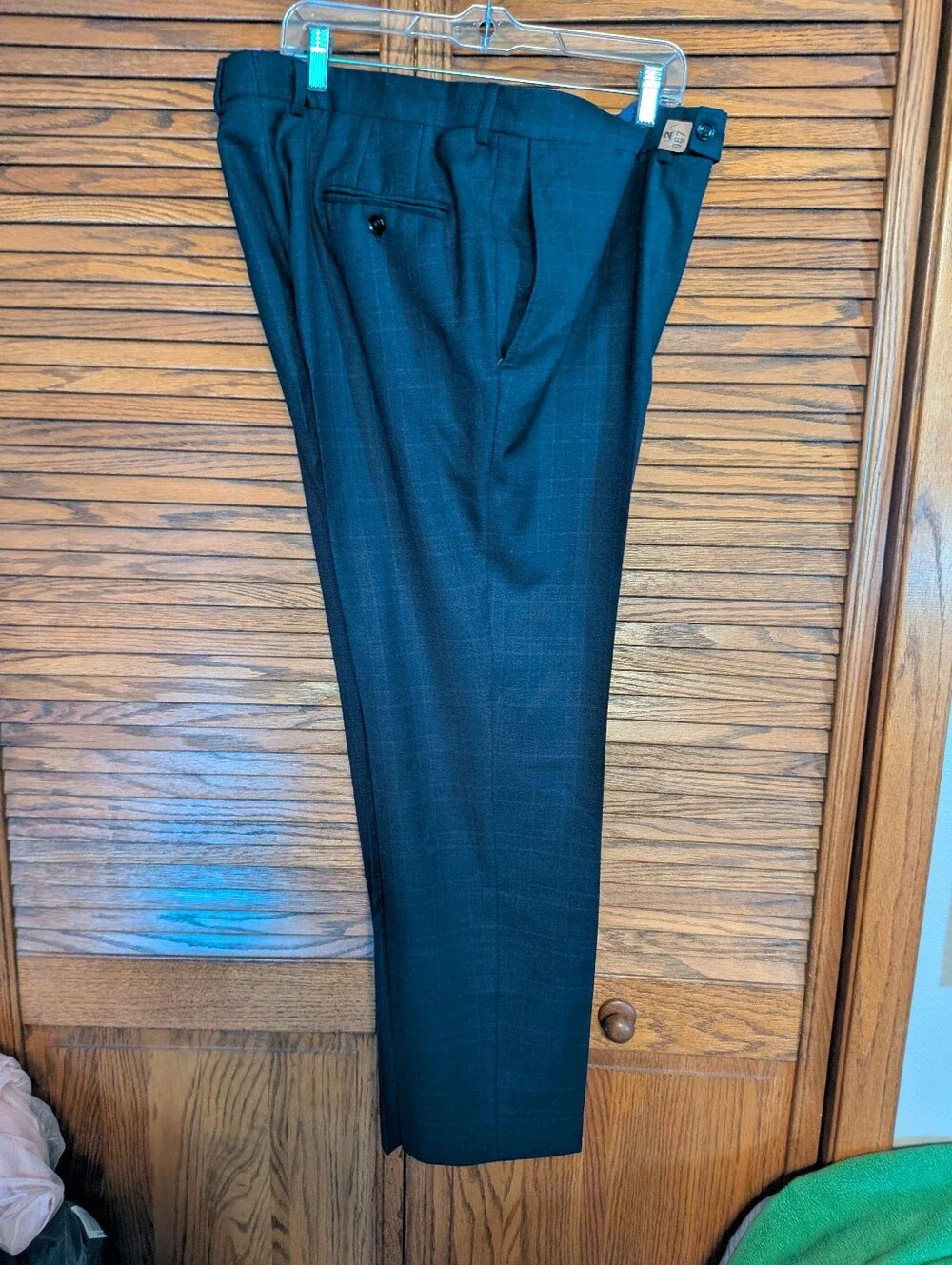 Ted Baker navy blue 2 Pc plaid suit 2button single-breasted jacket & Pants 39R